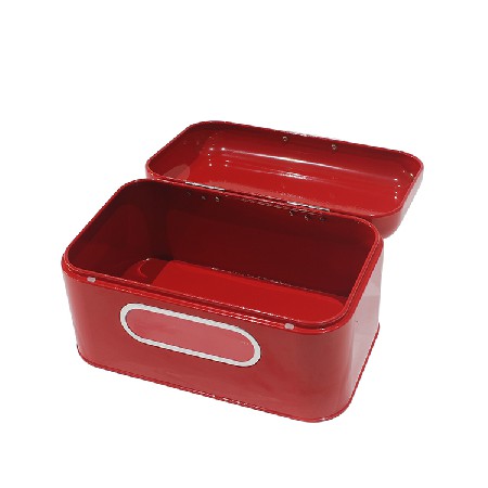 Modern metal steel farmhouse kitchen corner food containers bread box