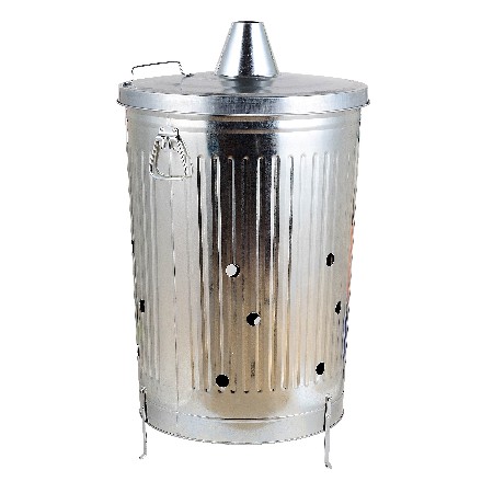 75L garden metal incinerator