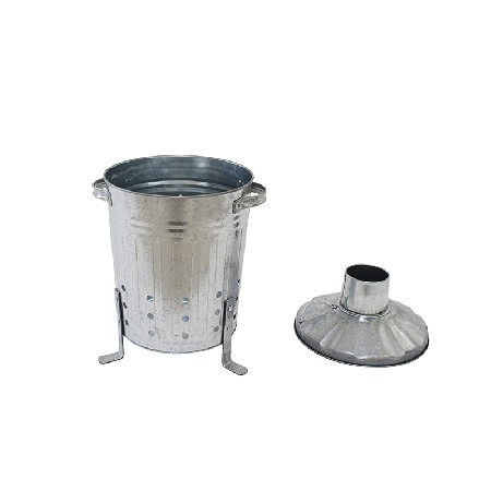 Galvanized metal 12L small incinerator