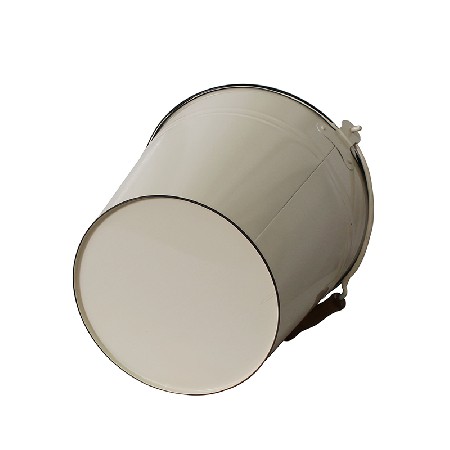 Mif garden brand power coated cream metal bucket